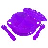 FC01  Food Protection Case with Spoon and Fork